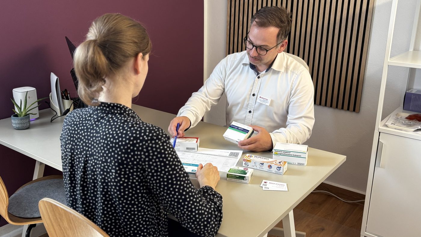 Beratung zu mehreren Medikamenten